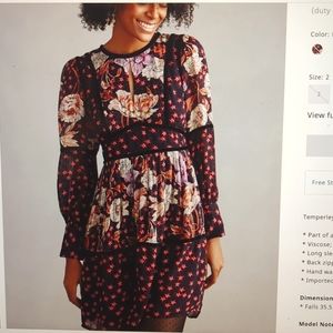 Women's anthropology  knee length dress, 12